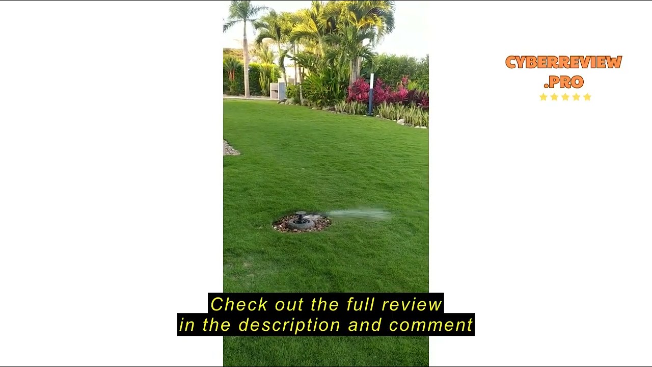 Review Orbit 55201 Pulse XL Pop-Up Impact Rotor Sprinkler, Waters up to 45 Foot Radius with Fully Ad