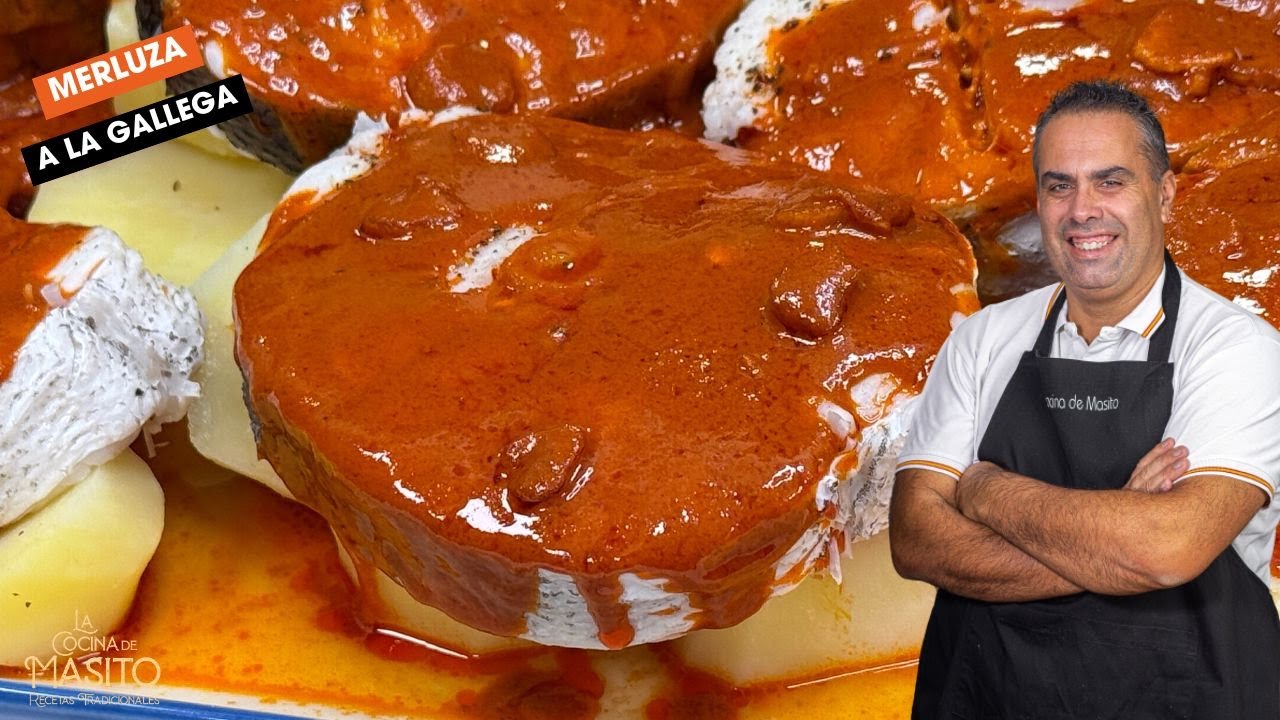 Merluza a la gallega Receta tradicional de Galicia