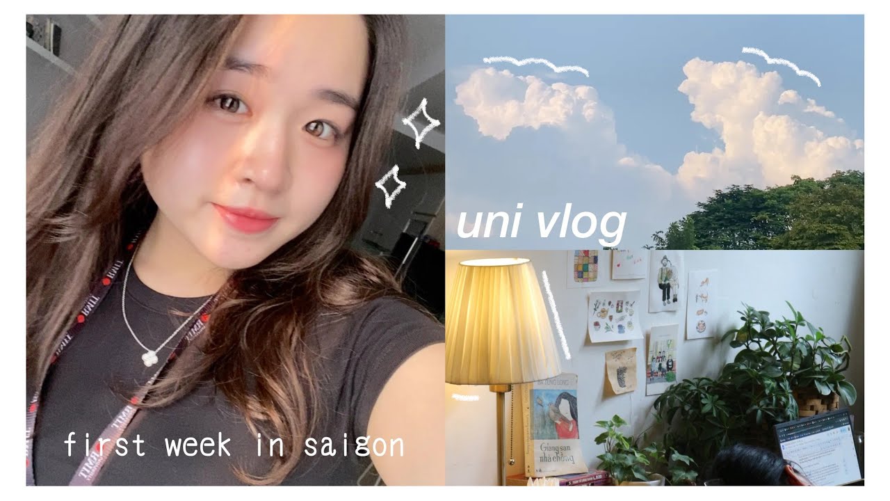 uni vlog: first week in saigon, rmit concert, getting my 'new' life, living alone part one ₊˚⊹♡