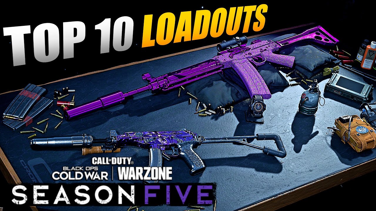 Top 10 Loadouts After Mid Season 5 Update in Warzone | Best Class Setups Krig, Stoner, OTs & More