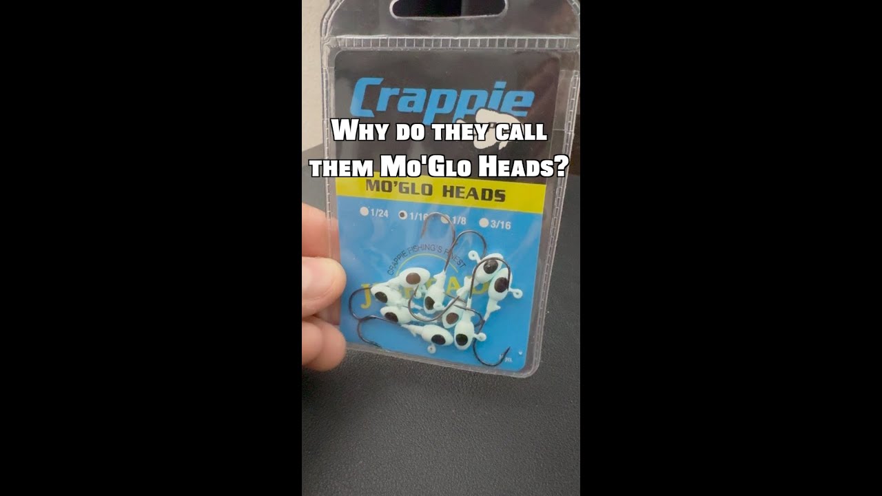 Bobby Garland Crappie Baits Crappie Pro Mo'Glo Heads will help you stand out in any water condition!