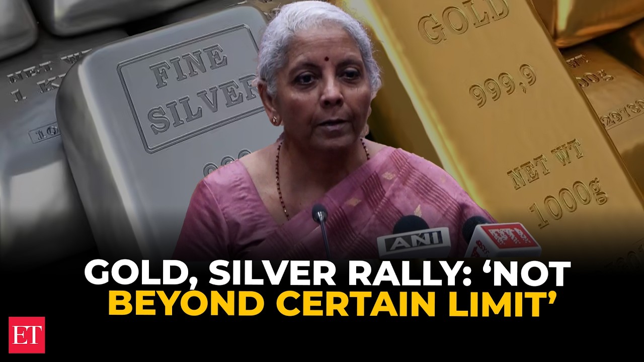 Precious Metal Prices | FM Sitharaman downplays gold surge as central bank buying spree continues