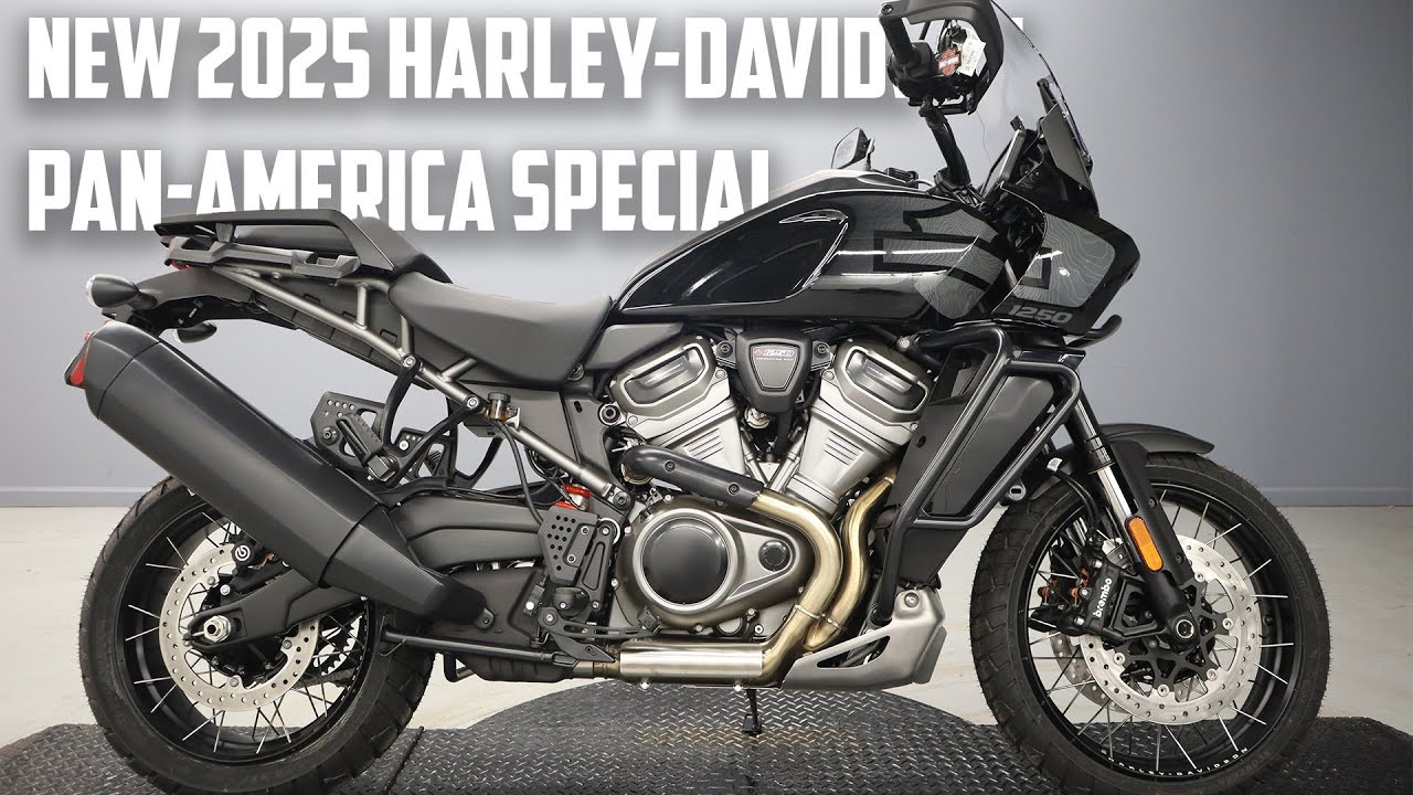New 2025 Harley-Davidson Pan-America Special Dual Sport Motorcycle Walkaround