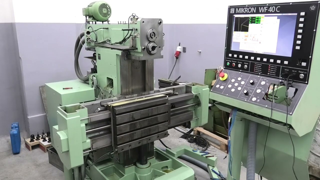 Mikron WF 40 C - First movement