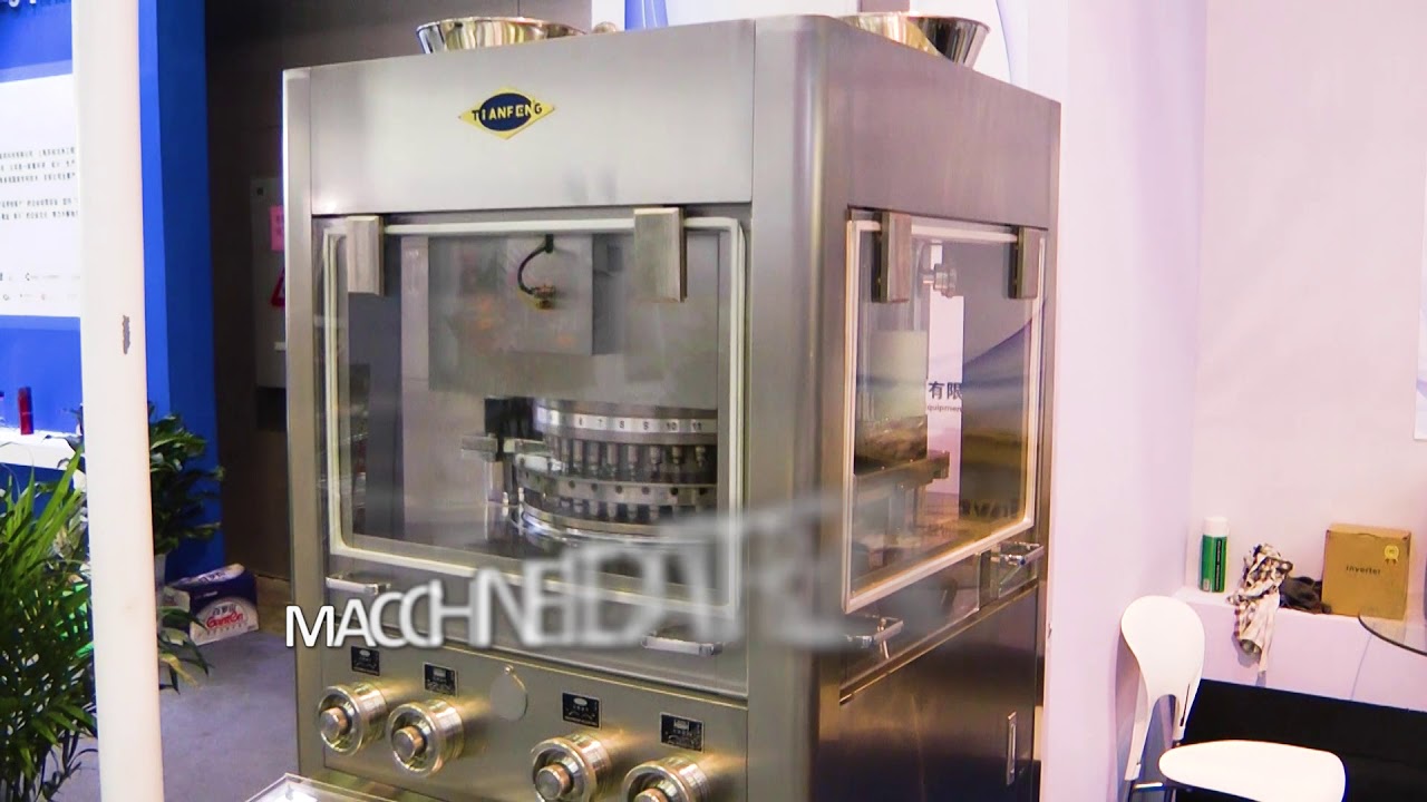 Comprimitrice rotativa per la produzione di compresse premendo la polvere Minipress.ru/katalog/