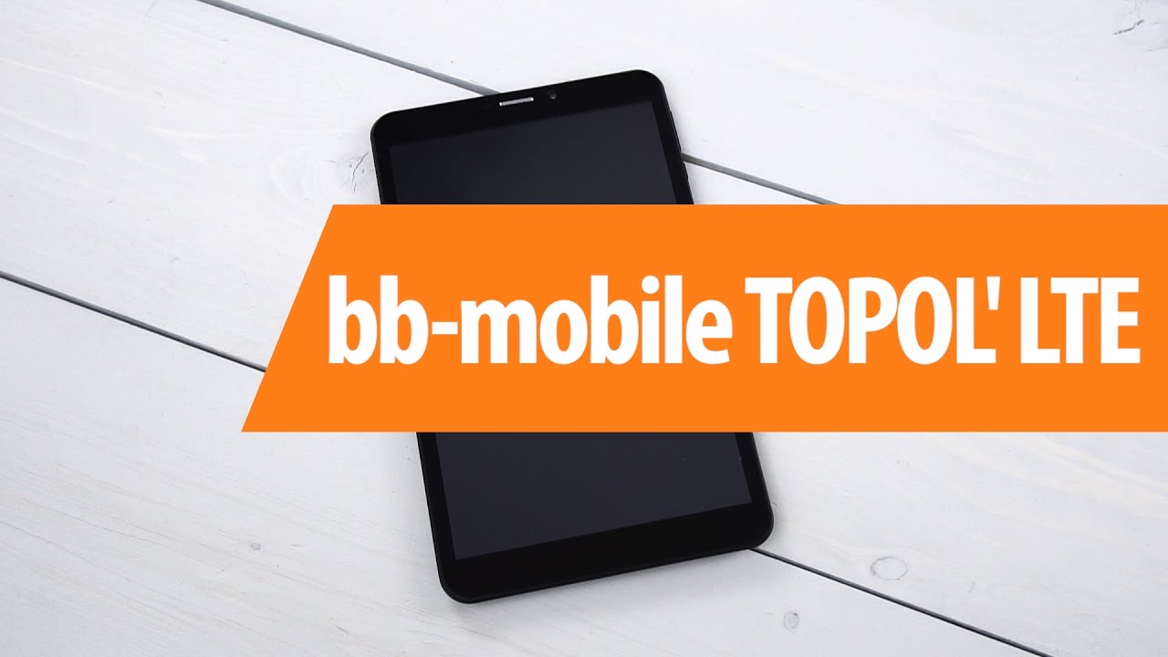 Распаковка bb-mobile TOPOL' LTE / Unboxing bb-mobile TOPOL' LTE