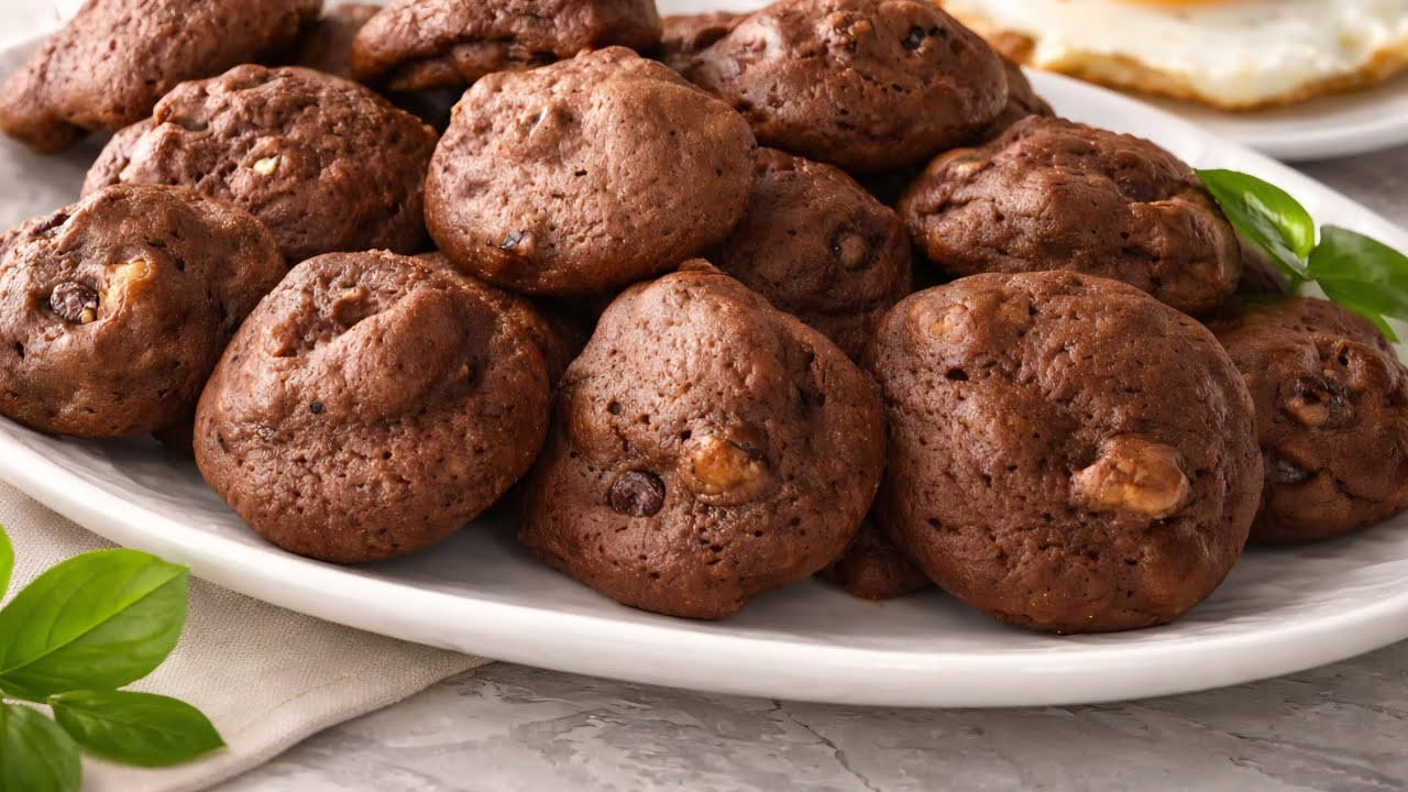 Walnut and raisin cookies with one egg, grandma's recipe🍪☕️