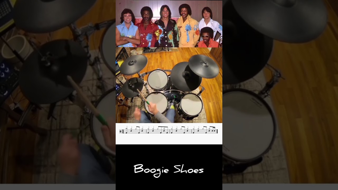 KC & the Sunshine Band: Boogie Shoes (Roland VAD507, EZ Drummer 3 & Mackie mix 8)