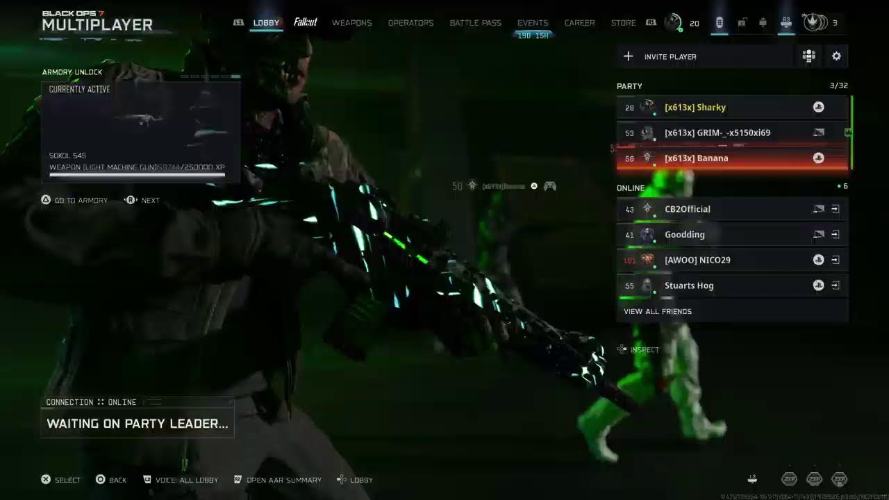 Bo7 with x613x