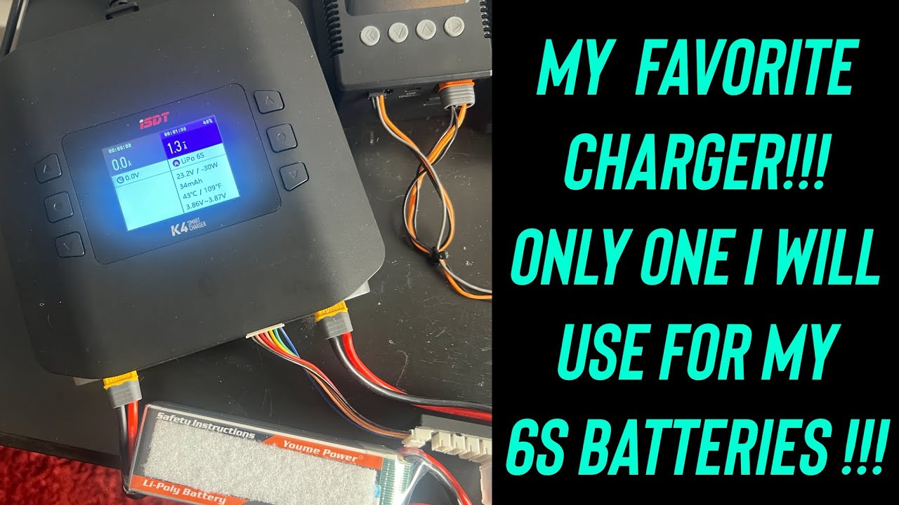 K4 Istd Smart Charger, charges or storage charges 2 batteries at one!