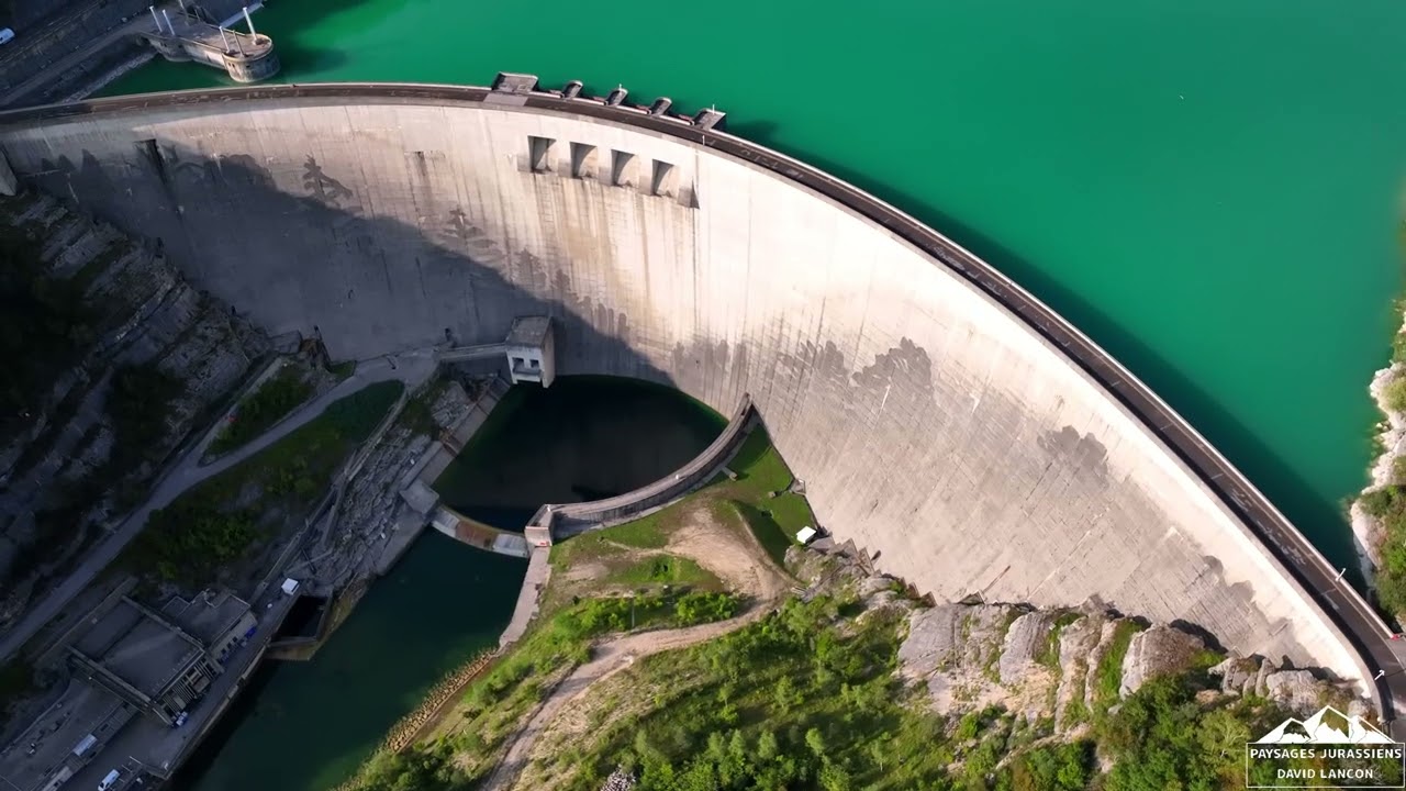 BARRAGE DE VOUGLANS  (JURA)
