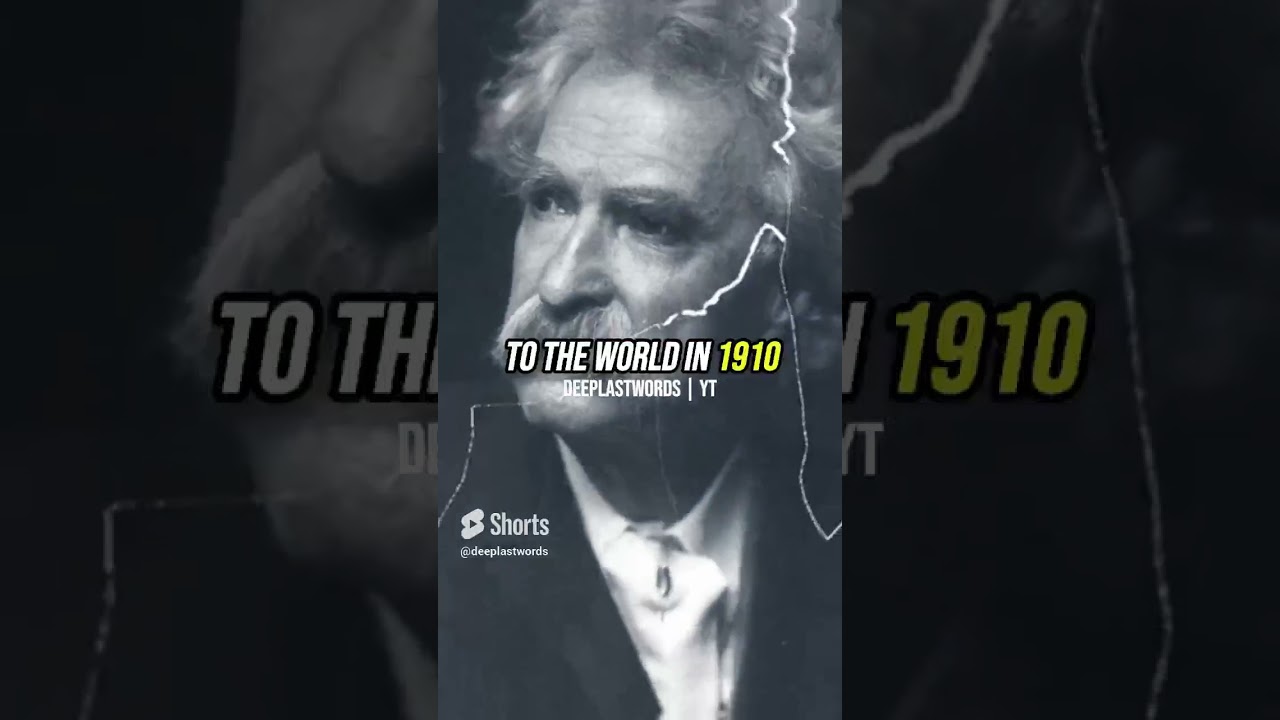 Mark Twain's famous #lastwords #marktwain