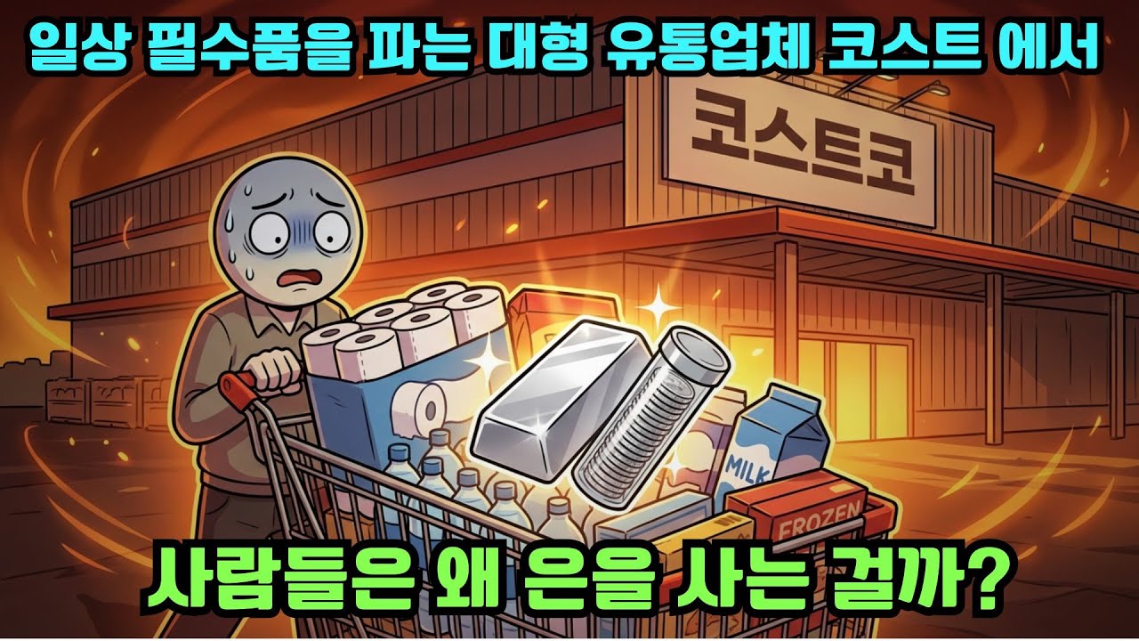 일상 필수품을 파는 대형 유통업체 코스트코 — 사람들은 왜 은을 사는 걸까