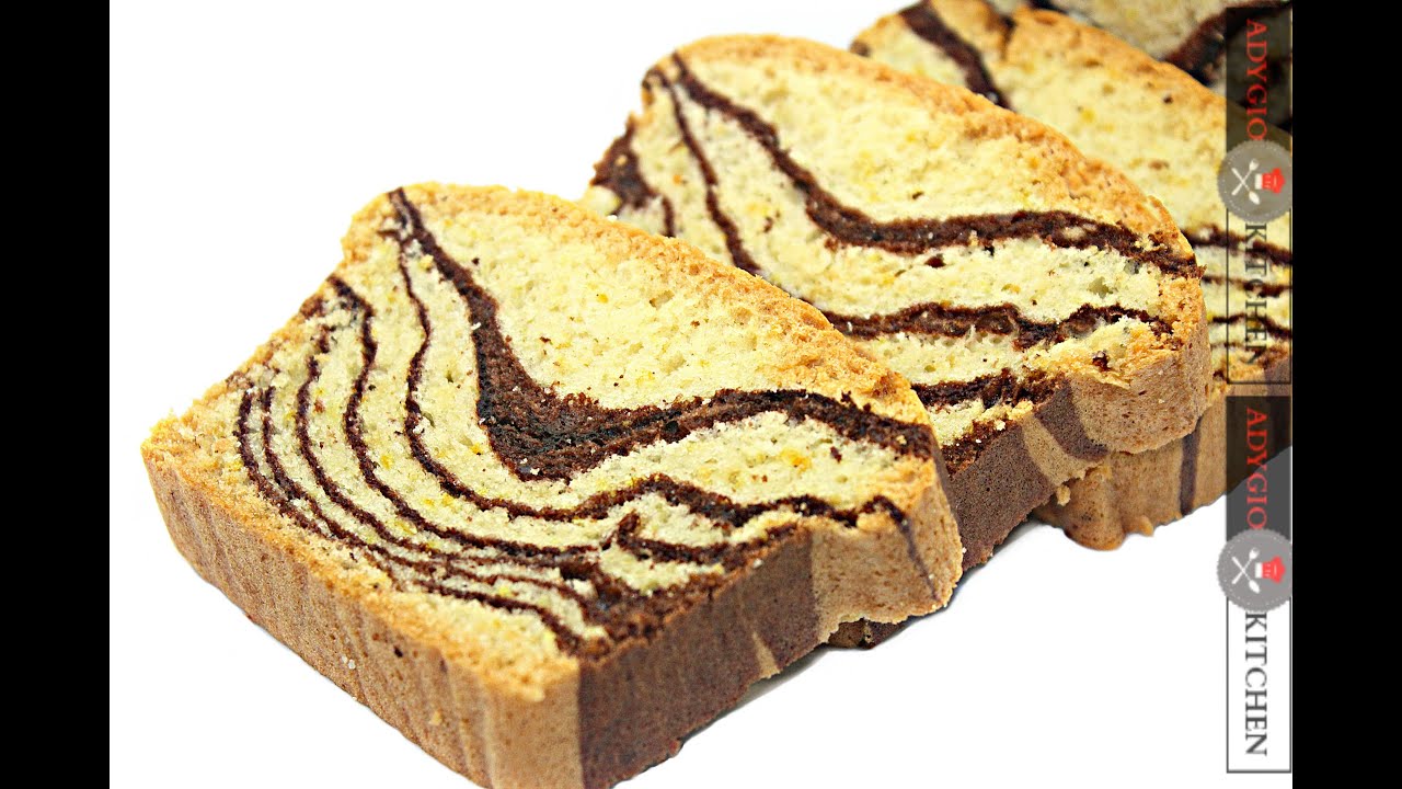 Chec pufos cu cacao | Zebra Teacake - Adygio Kitchen