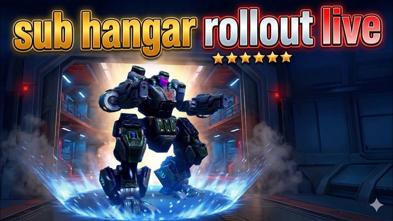 🔴Sub Hangar Rollout Live|Mech Arena