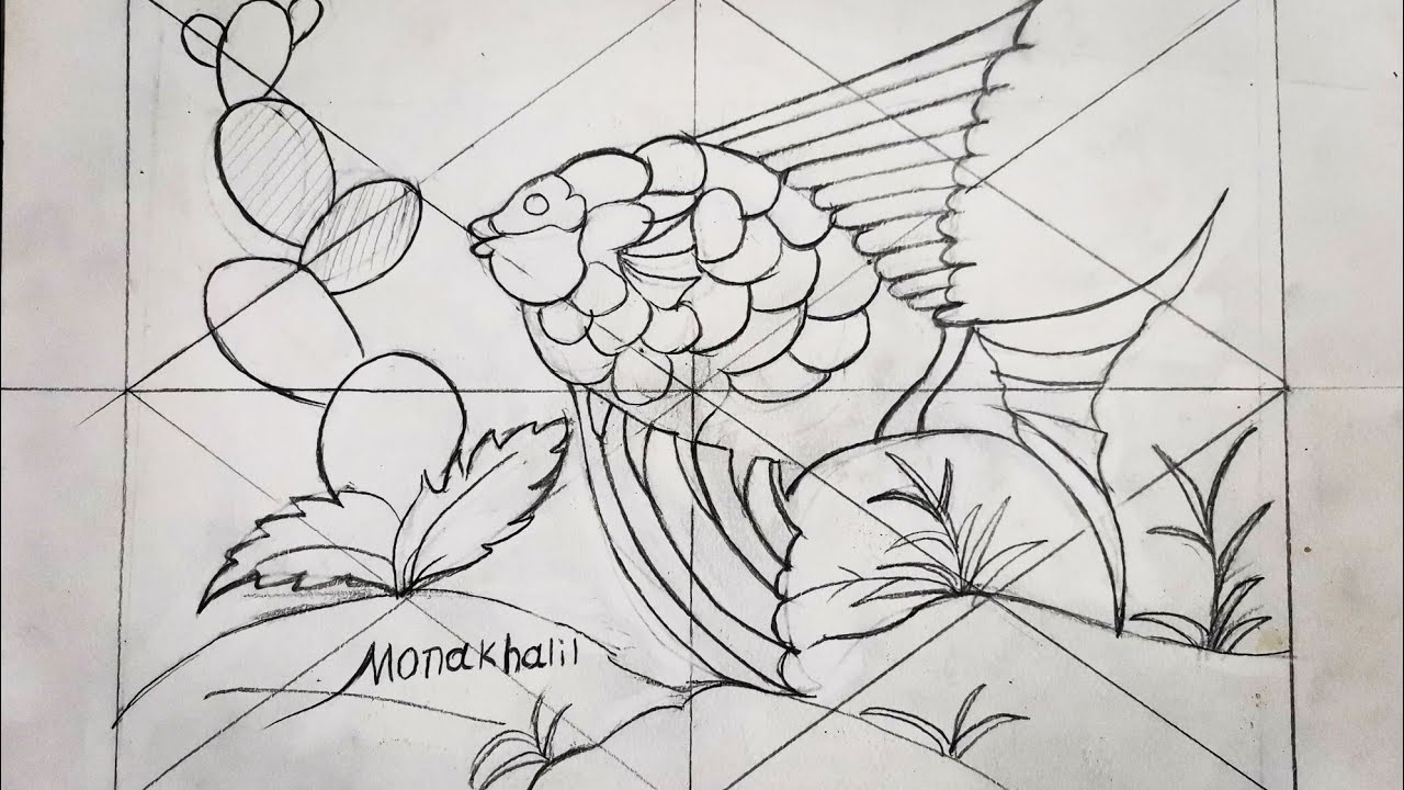 حصرياً التكبير بطريقه المحاور للطالبة قسم زخرفه 😊♥️