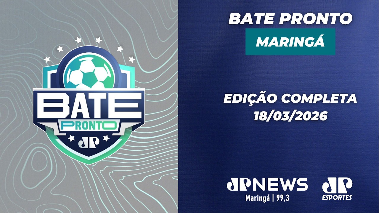 BATE PRONTO MARINGÁ 18/03/25 | JP News 99.3