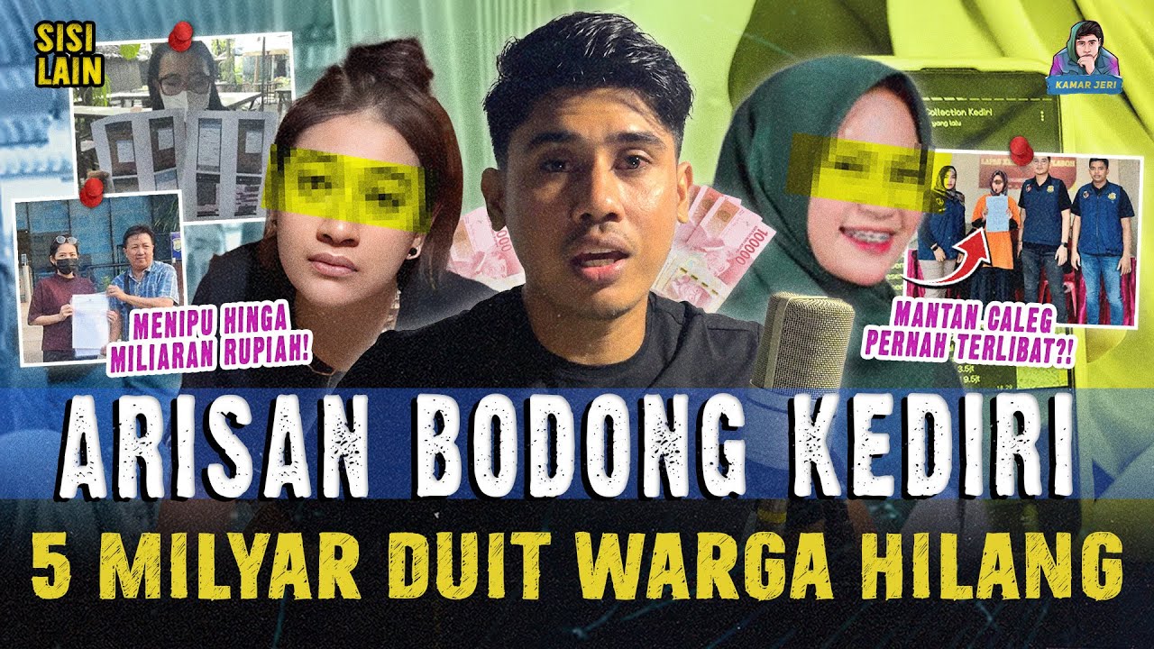 ARISAN BODONG 5 MILYAR DI KEDIRI ! PENIPUAN BERKEDOK KEUNTUNGAN