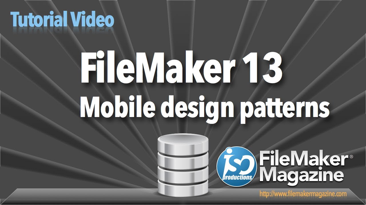 FileMaker Tutorial - Mobile Design Patterns