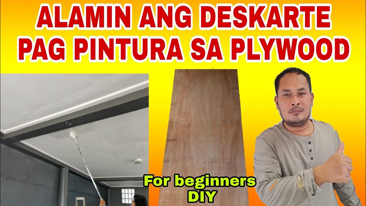 PAANO MAGPINTURA NG KISAME NA PLYWOOD