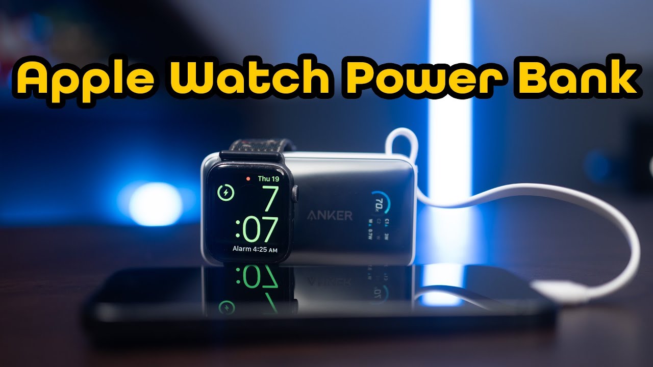 Обзор внешнего аккумулятора Anker MagGo для Apple Watch