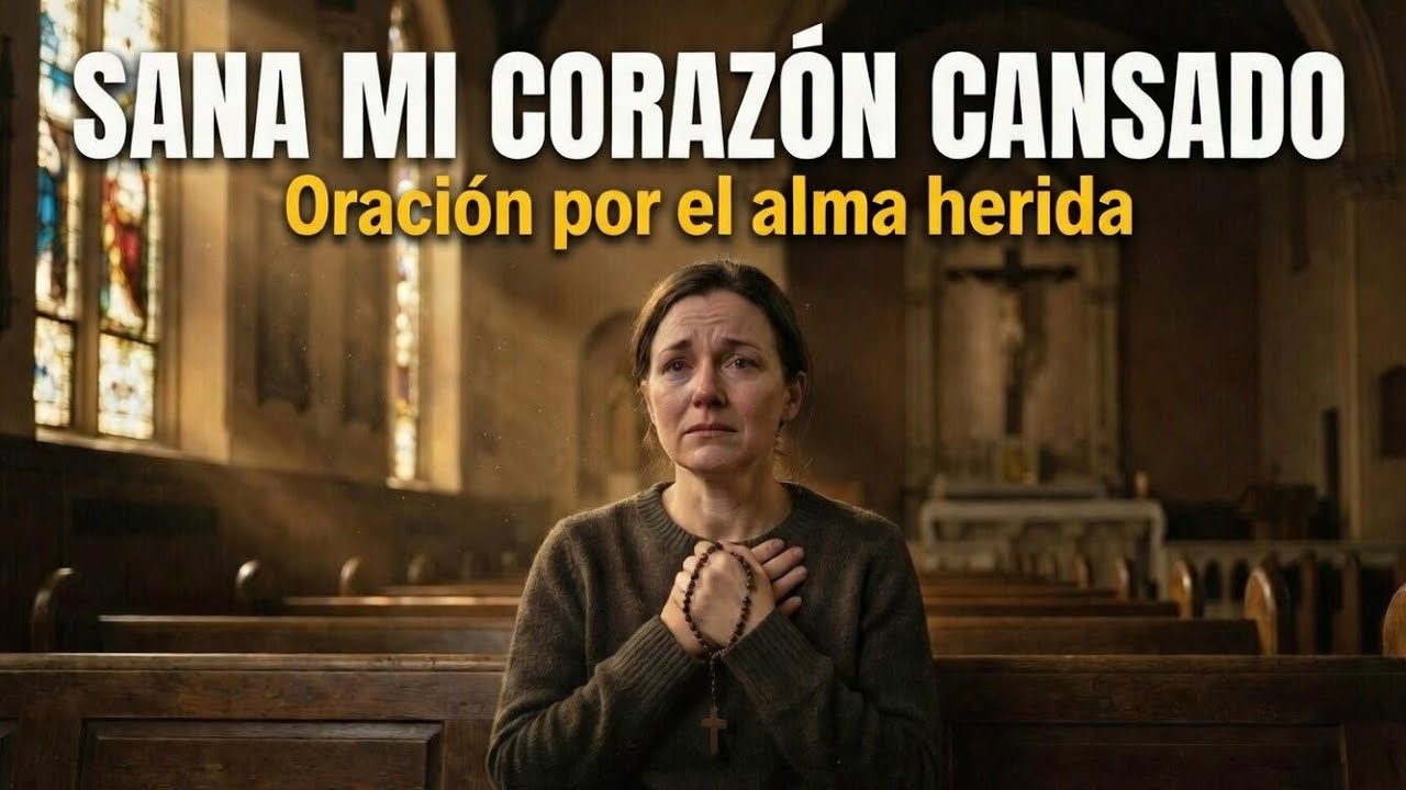Sana mi corazón cansado | Oración para el alma herida