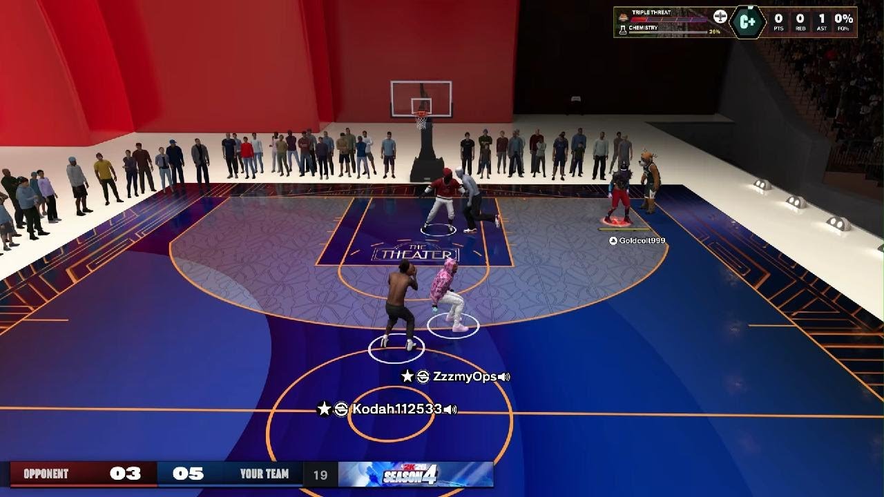 Running with randoms in the theater