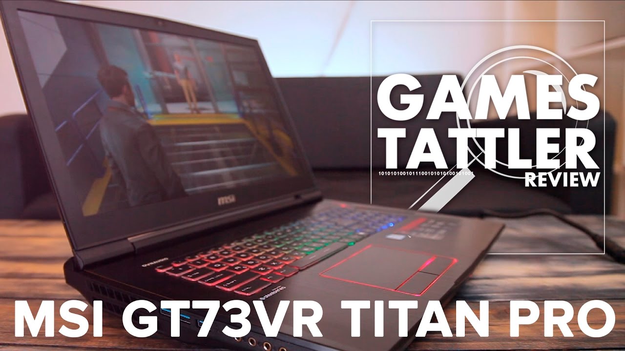 MSI GT73VR 6RF Titan Pro 4K — МОНСТР НА ПРИВЯЗИ