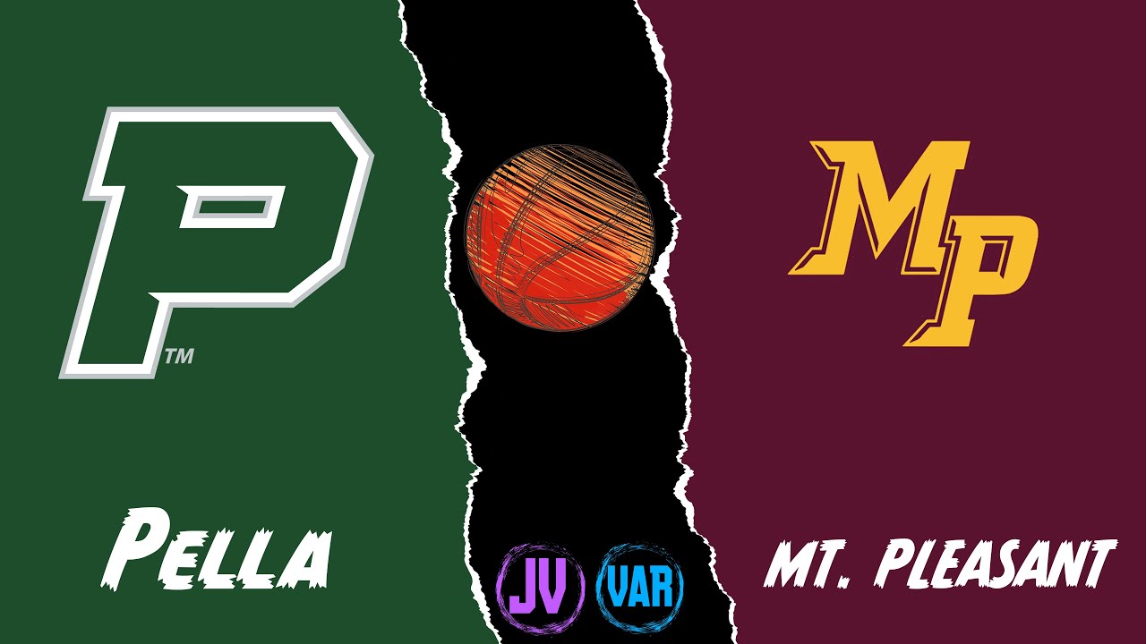 Pella High School Boys Basketball vs Mount Pleasant