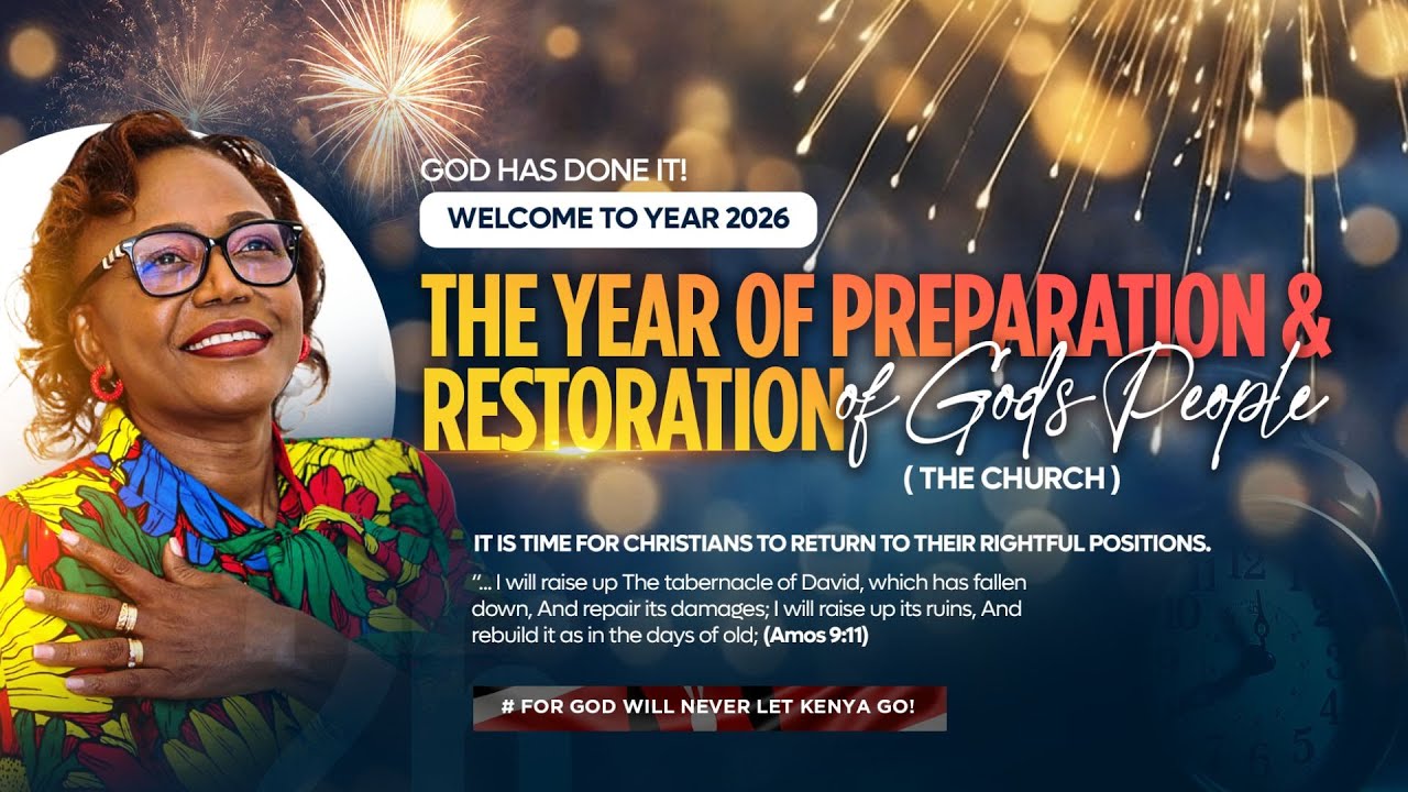 WELCOME TO AN AFTERNOON OF WORSHIP — THE 2026 DEDICATION AND DECLARATION