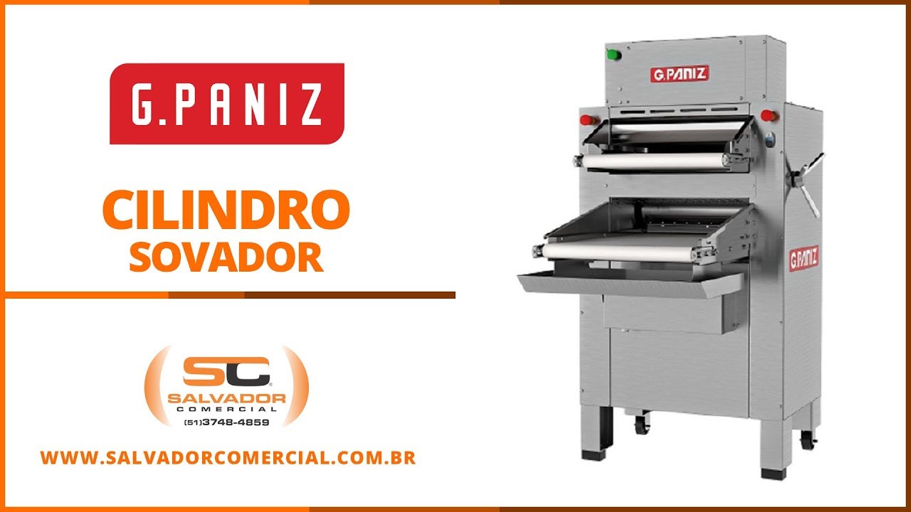 Cilindro sovador Semi automático CS 500 SA - Salvador Comercial