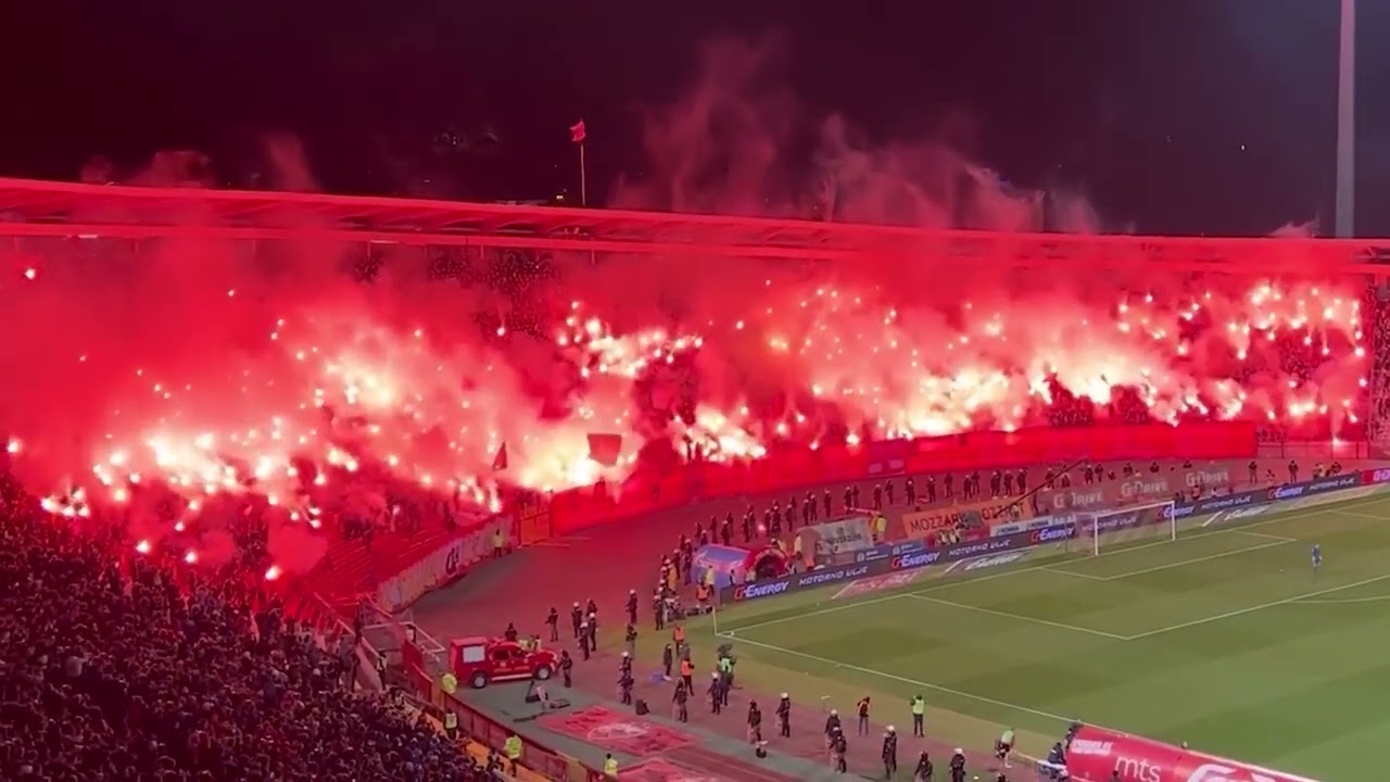 Derby di Belgrado 🇷🇸Stella Rossa - Partizan 27.02.2022.