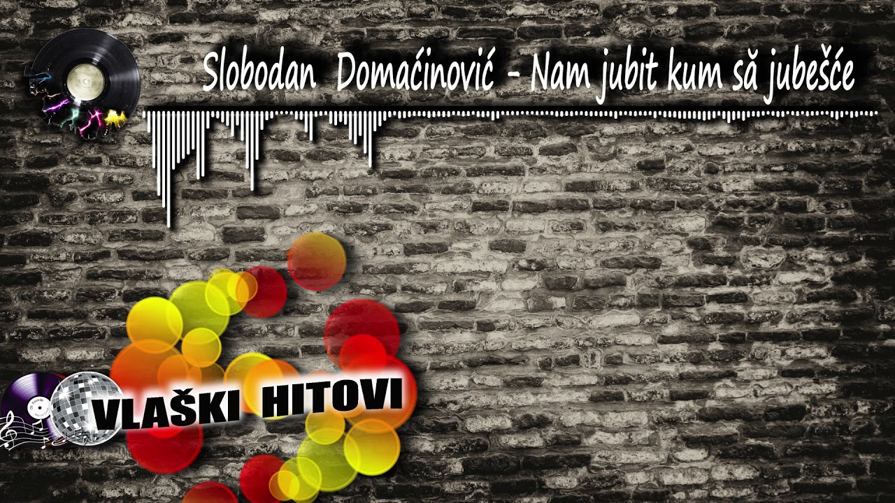 Nam jubit kum să jubešće - Slobodan Domaćinović