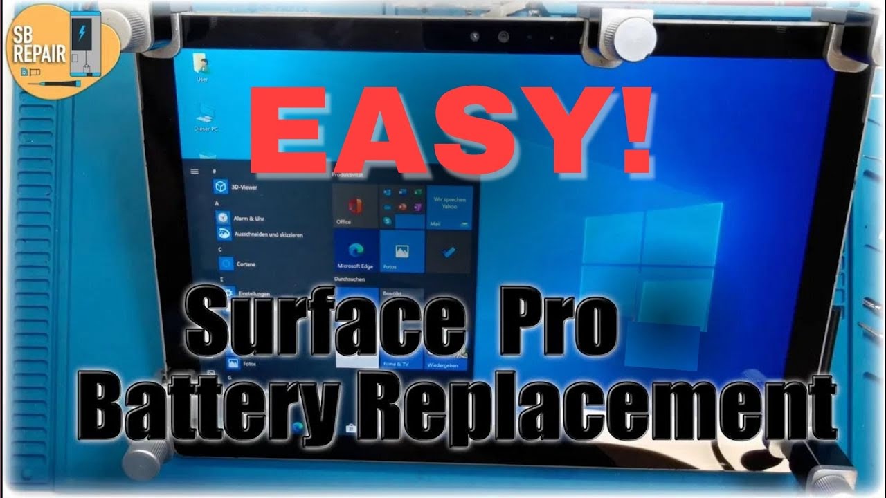 Замена аккумулятора Microsoft Surface Pro #microsoft #surface #repair #battery