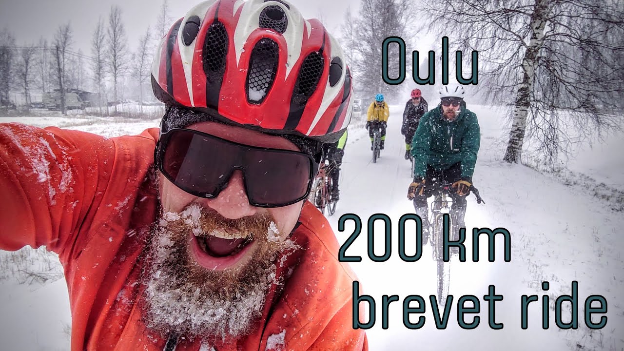 220 km Snowy Brevet Ride ☃️🥰 w/ ENG SUBS