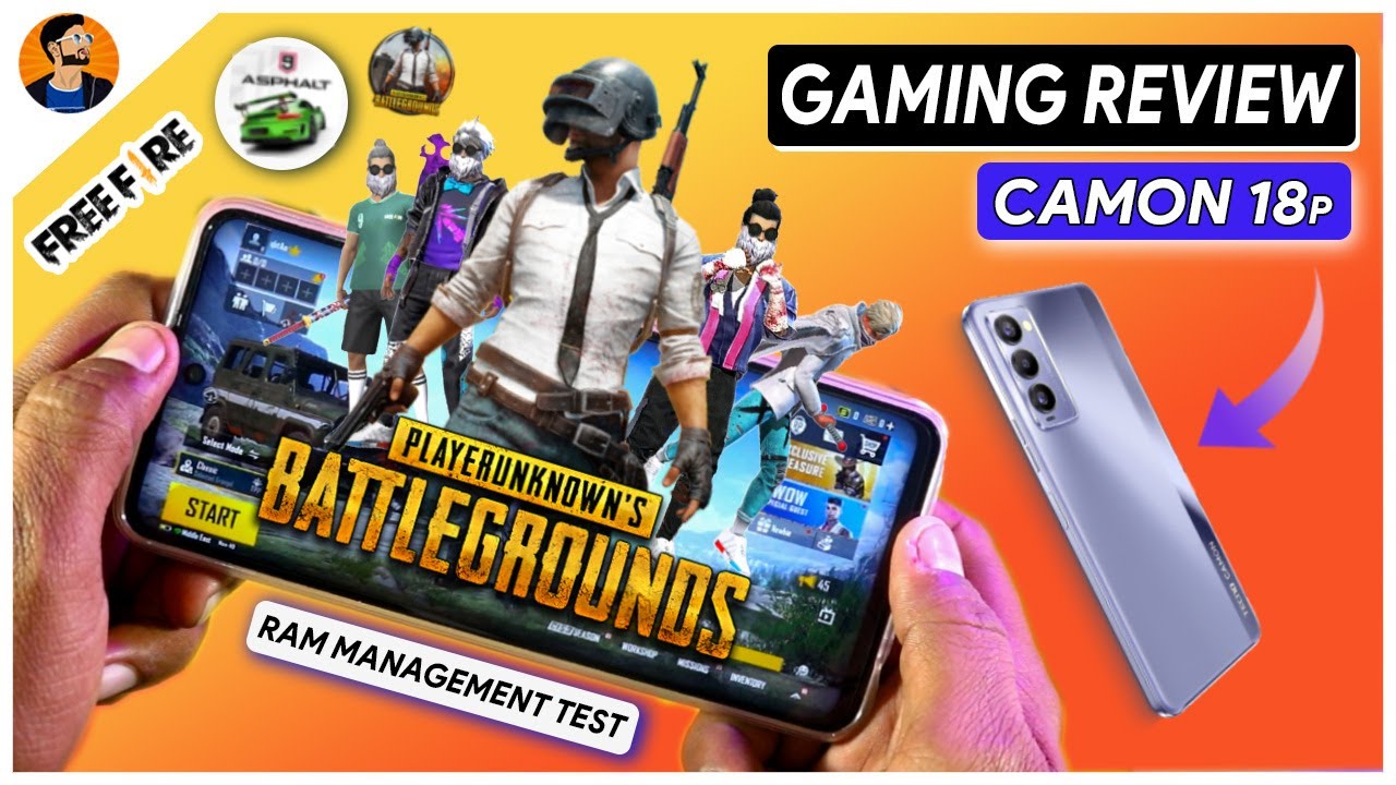 Tecno camon 18p Gaming Review, Heating and battery drain test.