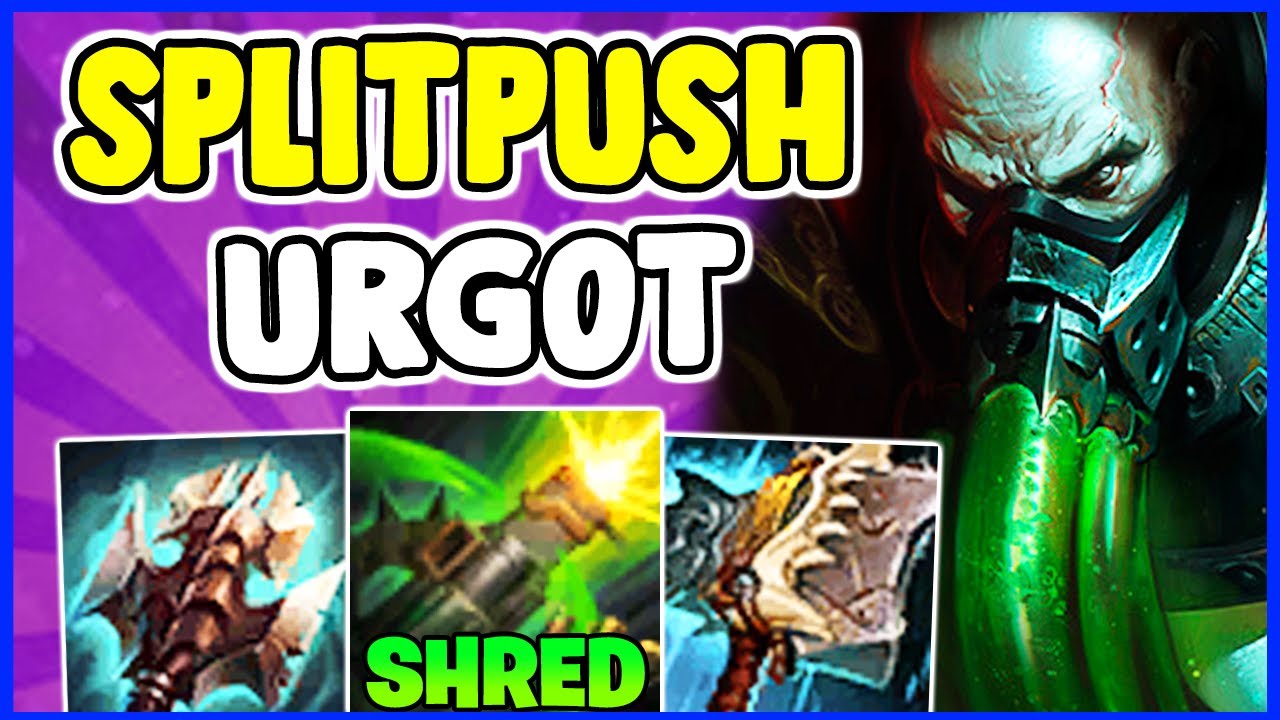 HOW TO PLAY HULLBREAKER URGOT TOP & SPLITPUSH TO VICTORY IN SEASON 12 | Urgot Guide S12