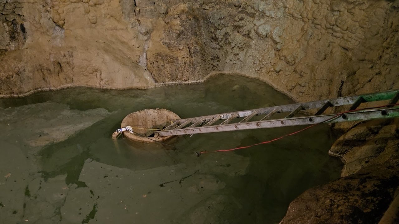 Strange cave hole