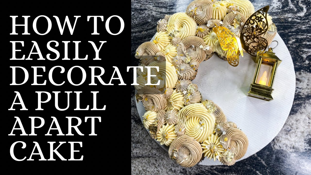 Crescent Pull-Apart Cake Tutorial | Easy & Beautiful Dessert for Eid or Ramadan Celebration