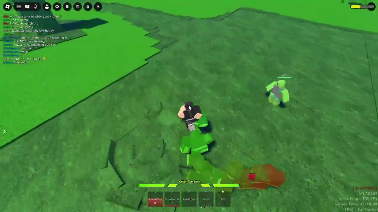 Jump showdown bug abuser.