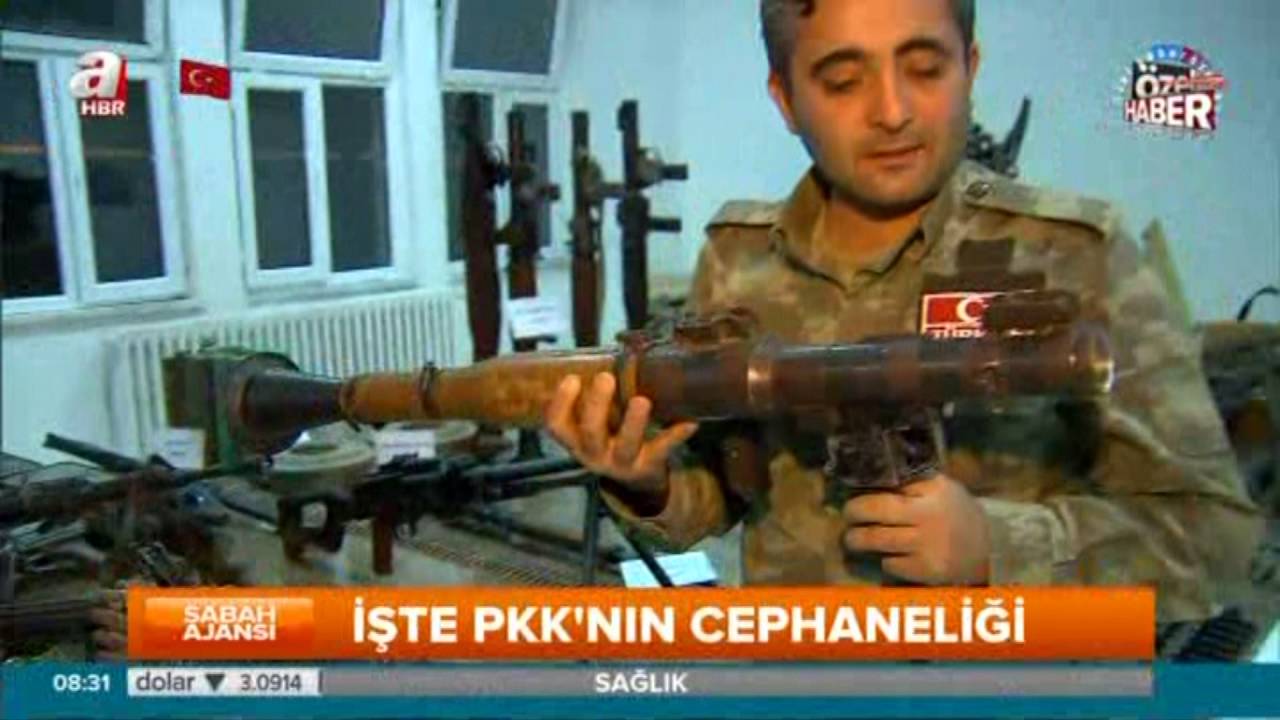 İşte PKK'nın cephaneliği | A Haber