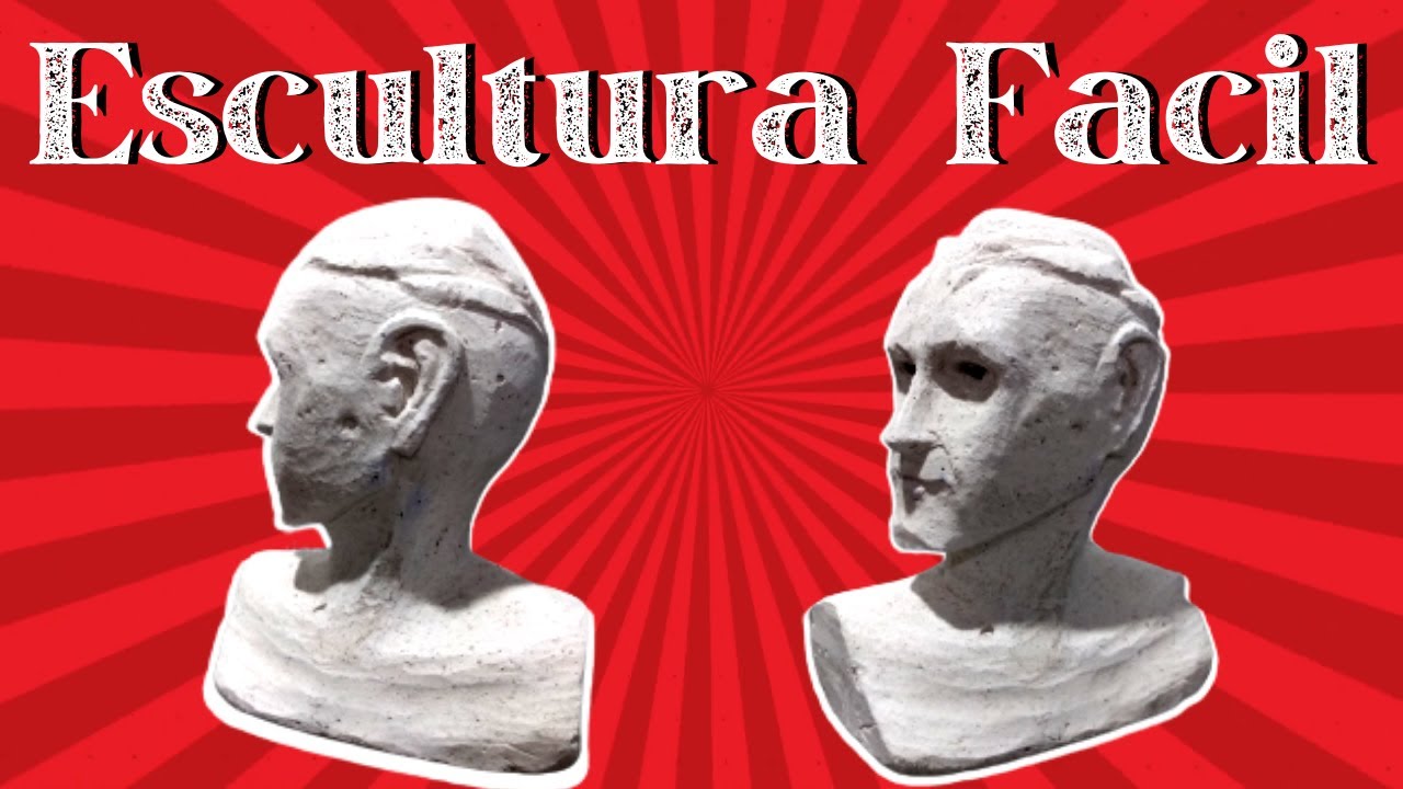Curso de escultura, bloque de yeso para tallar