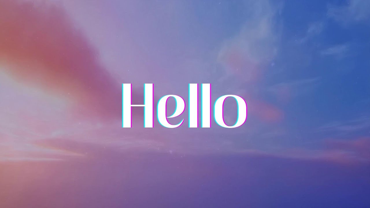 Adele - Hello (Lyrics)