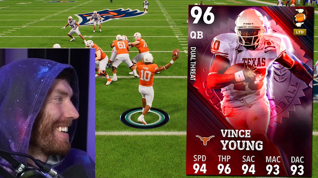 Vince Young Has The Best Release In CUT!