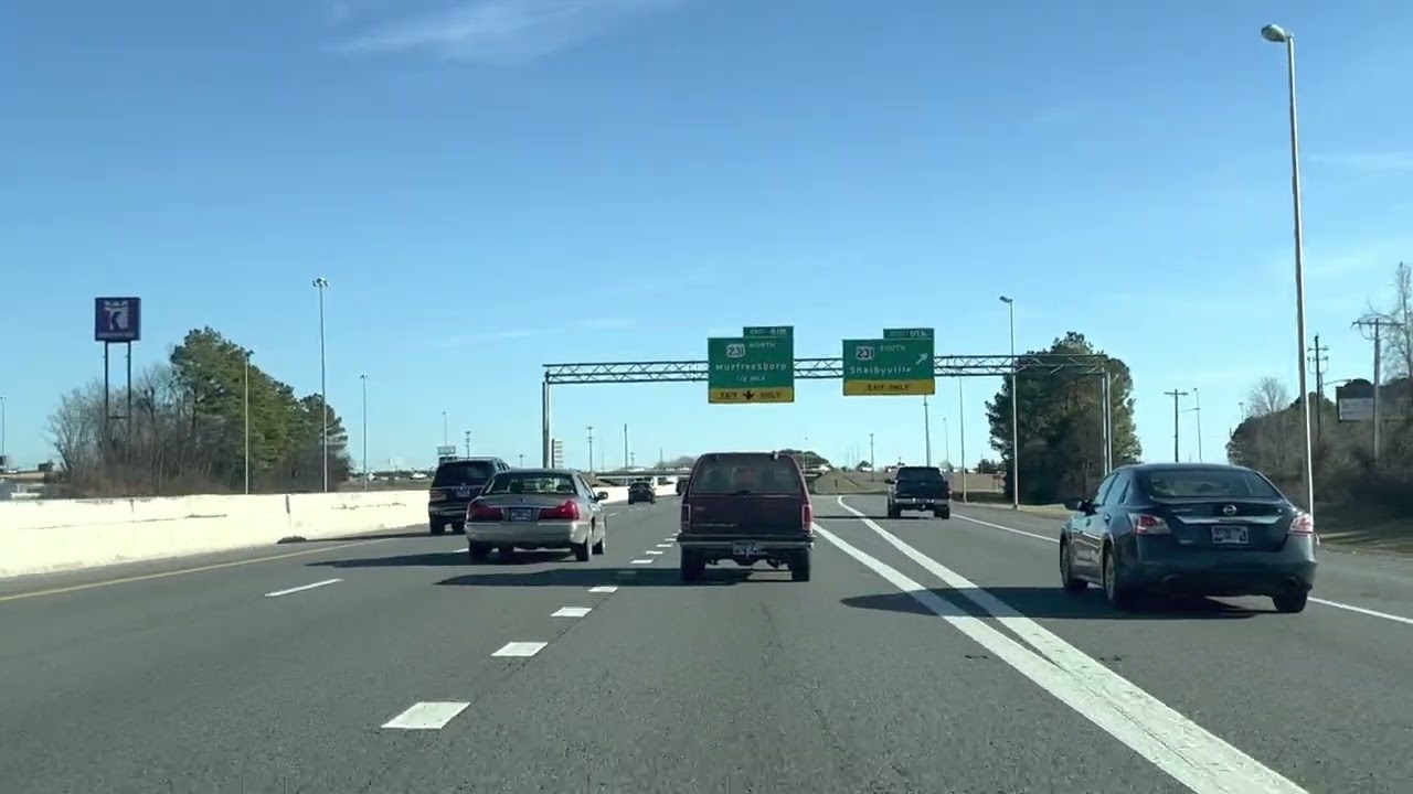 Murfreesboro, Tennessee • Interstate 24 + Country Roads 2023