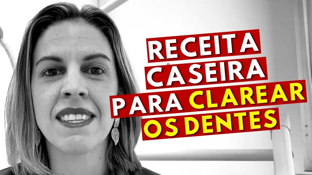Receita caseira para CLAREAR os dentes, barato e r&aacute;pido | DentalKids