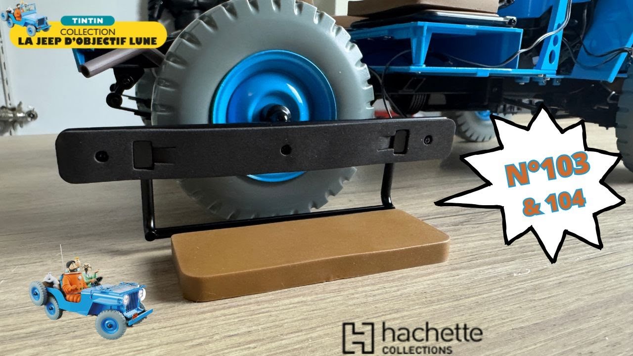 “Les N°103 & 104 Jeep de Tintin Hachette collections  !”
