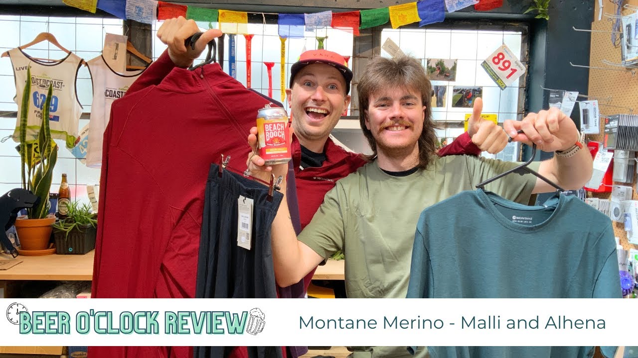 Обзор Beer O' Clock с Montane Merino Malli и Alhena