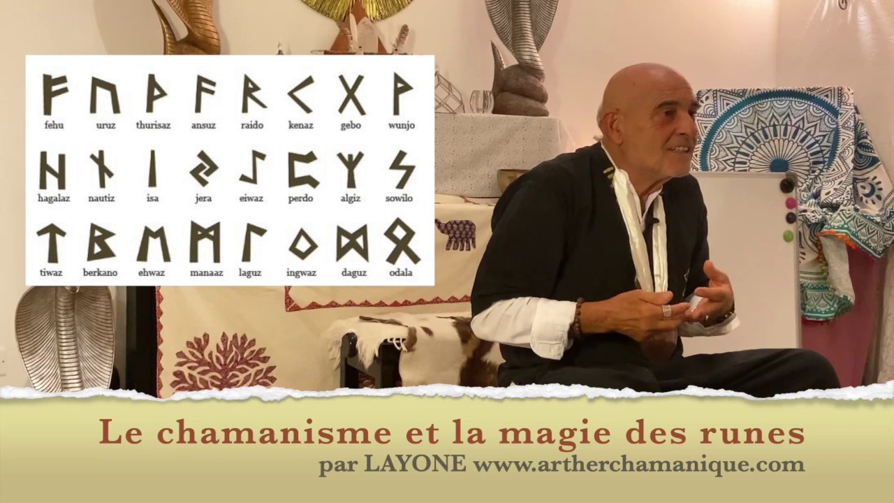 conférence: le chamanisme et la magie des runes avec LAYONE homme médecine