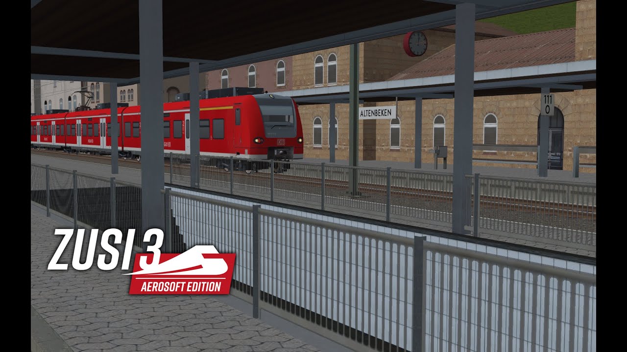 Zusi 3 | BR 424 von der S-Bahn Hannover auf der Strecke von Altenbeken nach Bad Pyrmont